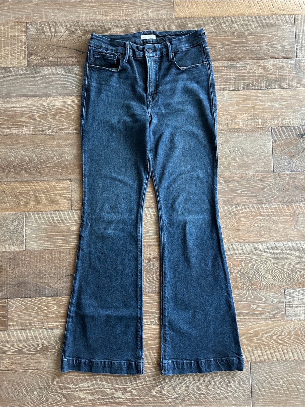 Good American Good Leg Flare Jeans